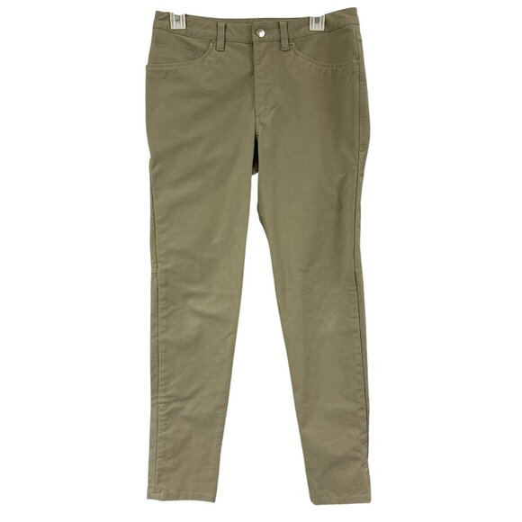 Lululemon Khaki ABC Slim-Fit 5 Pocket Pant Utilitech 30x32 Recycled Poly Mens